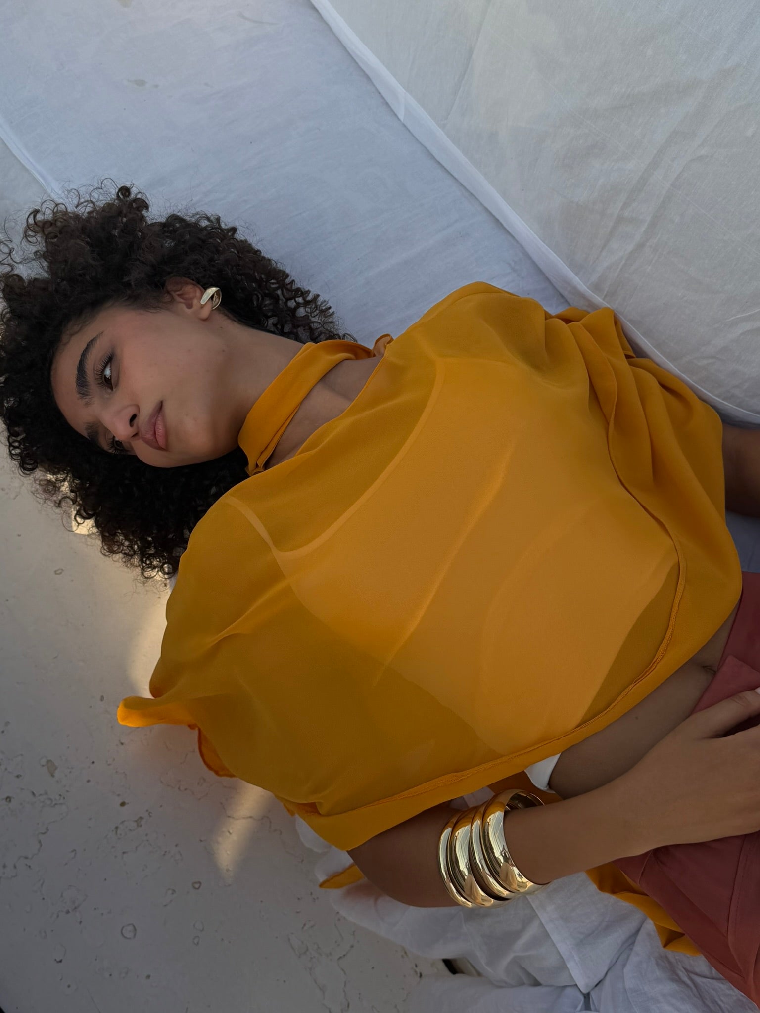Sun Cape with Scarf
